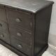 Furniture of trade nine drawers three shelves patina black