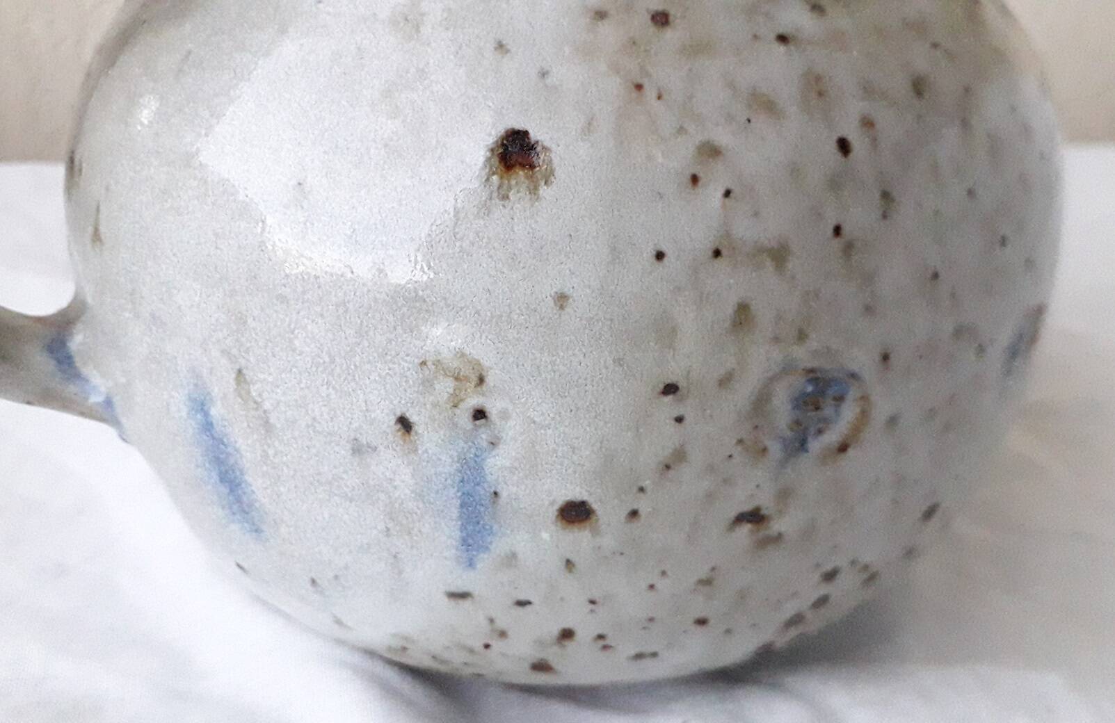 Pyrite stoneware pitcher