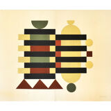 Wood collage signed Eawy