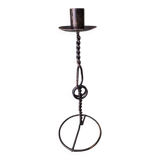 Metal candle holder