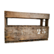 Old wooden bin or bottle holder