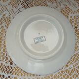 2 antique ironstone compote dishes