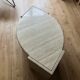 Travertine coffee table