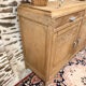 Superb stripped Art Deco wooden buffet