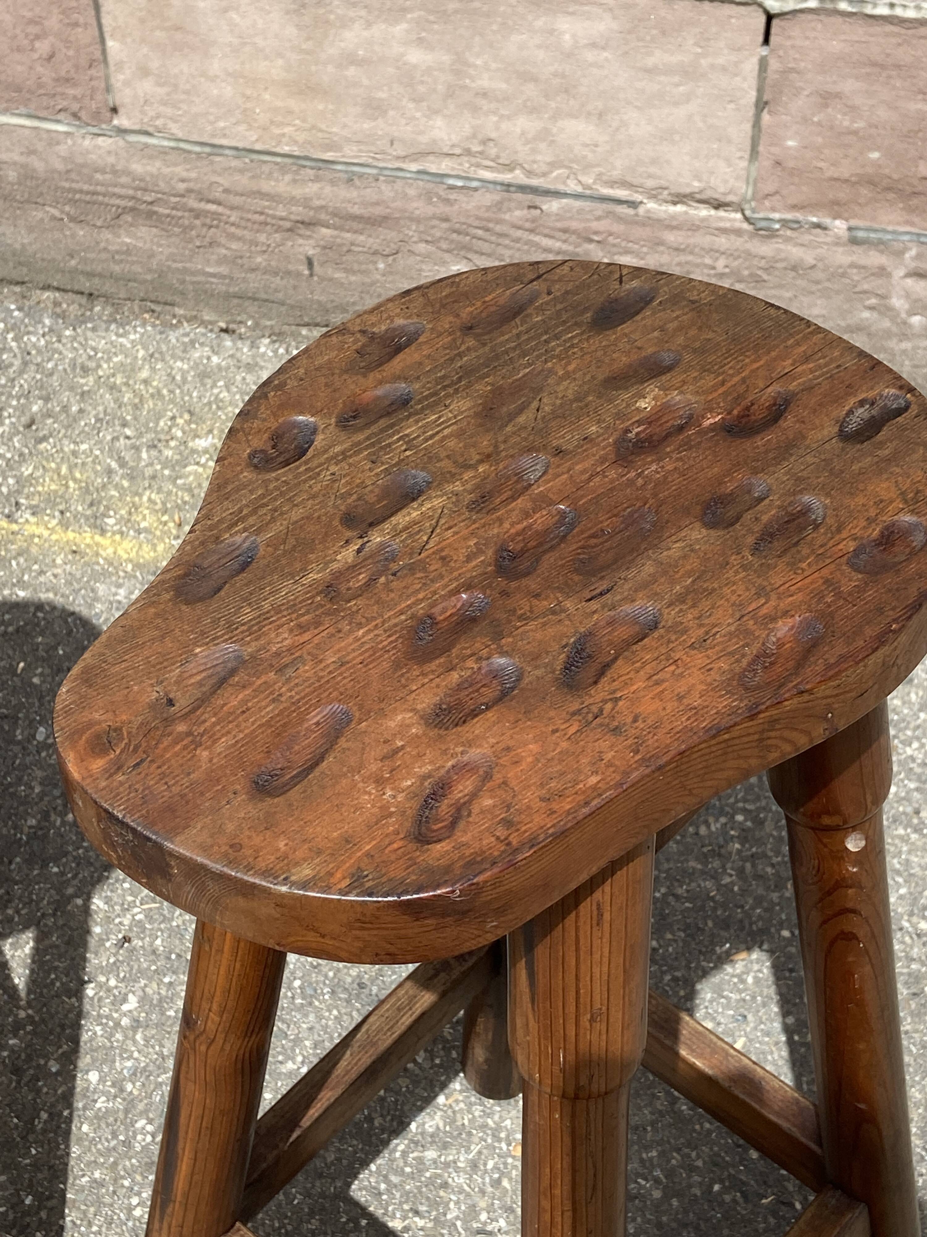 2 vintage bar stools