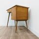 Bureau vintage scandinave en bois et formica