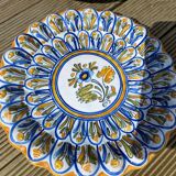 Set of 4 colorful decorative plates