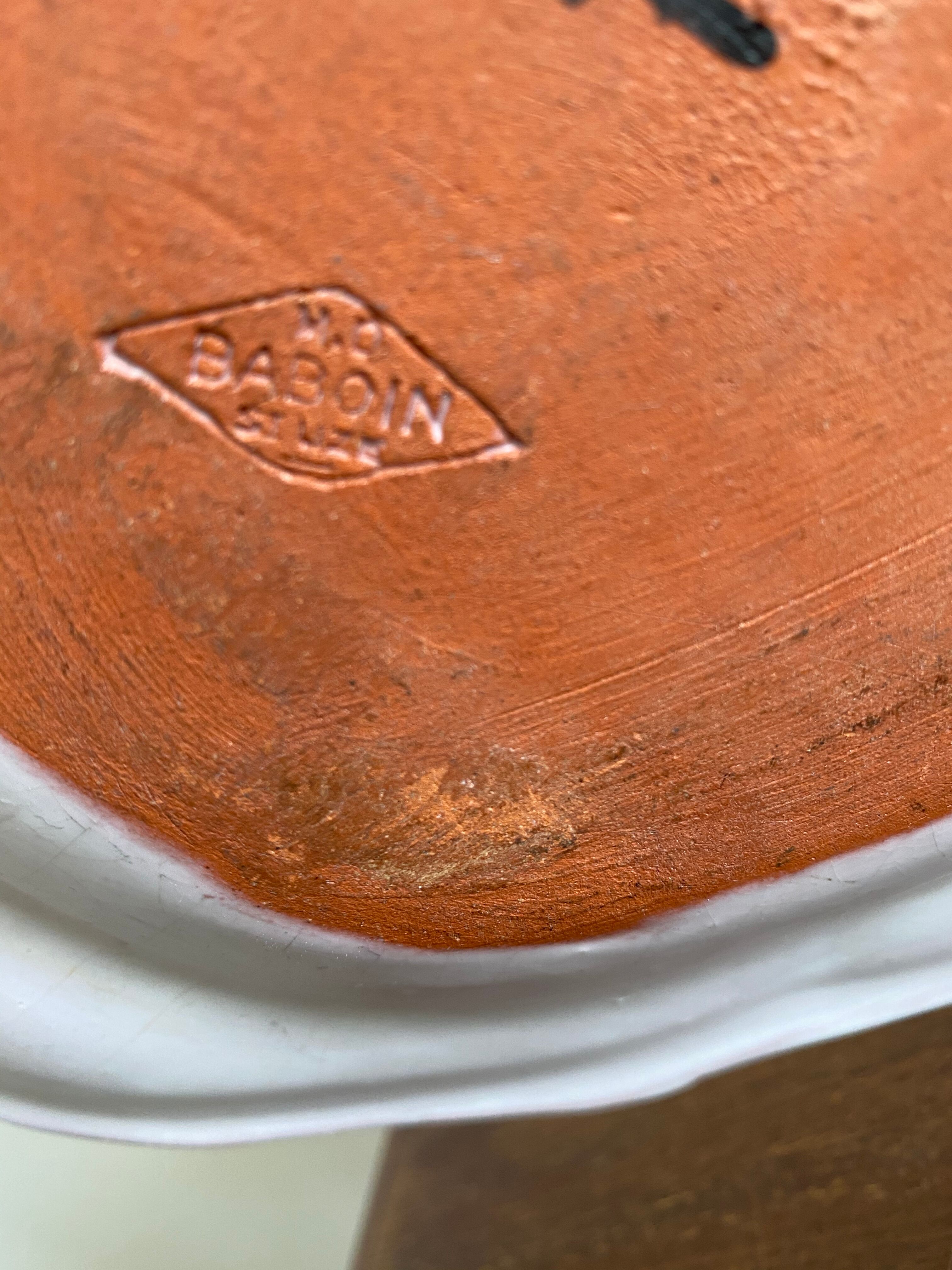 St. Uze's earthenware serving dish