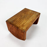 Tabouret à bascule ancien en bois, années 1920