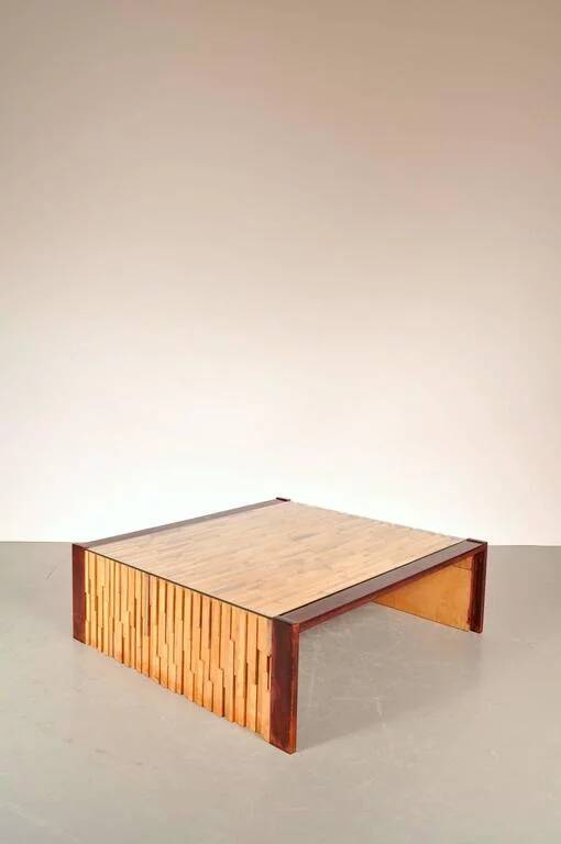 1960s large edition coffee table by Percival Lafer, Brazil