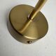 Antique small brass and opaline wall light vintage