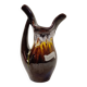 Aiguière Vallauris Vase vintage en céramique émaillée 50' 60' – 28 cm