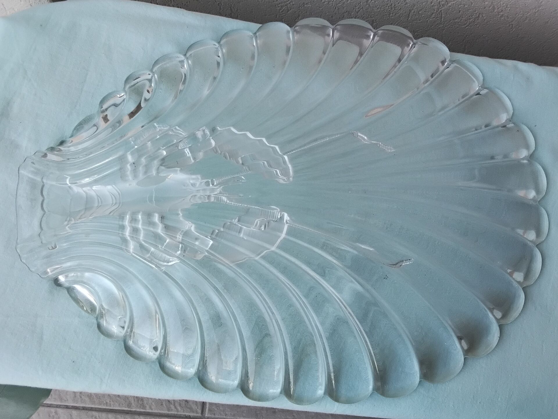 Lobster glass plate Walther Glas