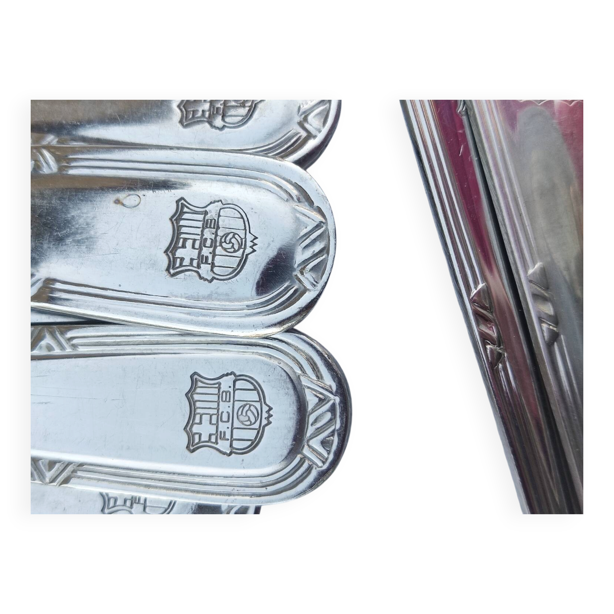 Couverts en inox F.C.Barcelona