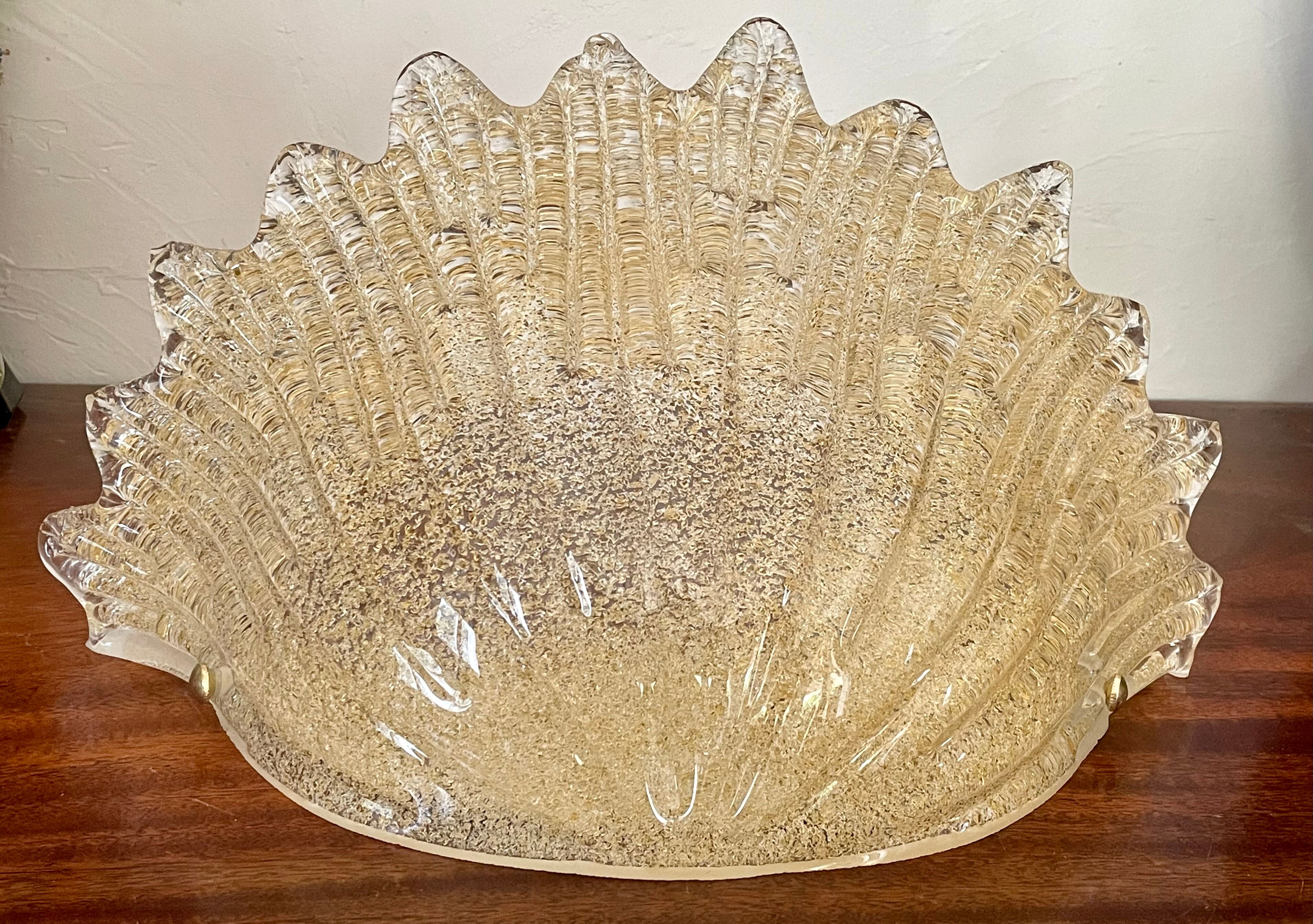 Murano glass wall lamps