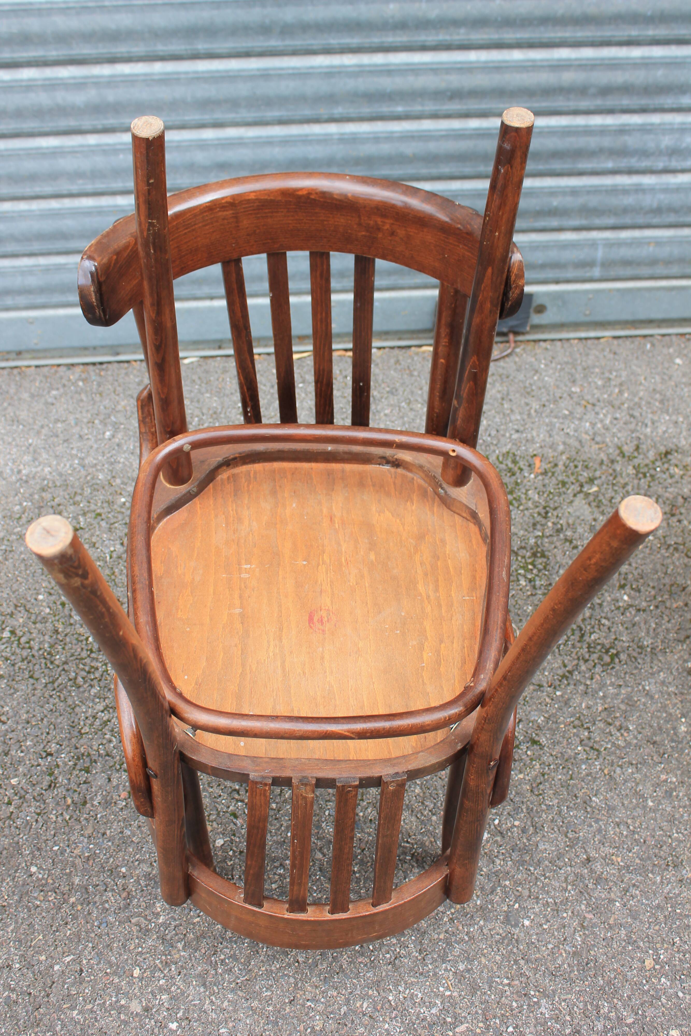 Set of 4 bistro chairs