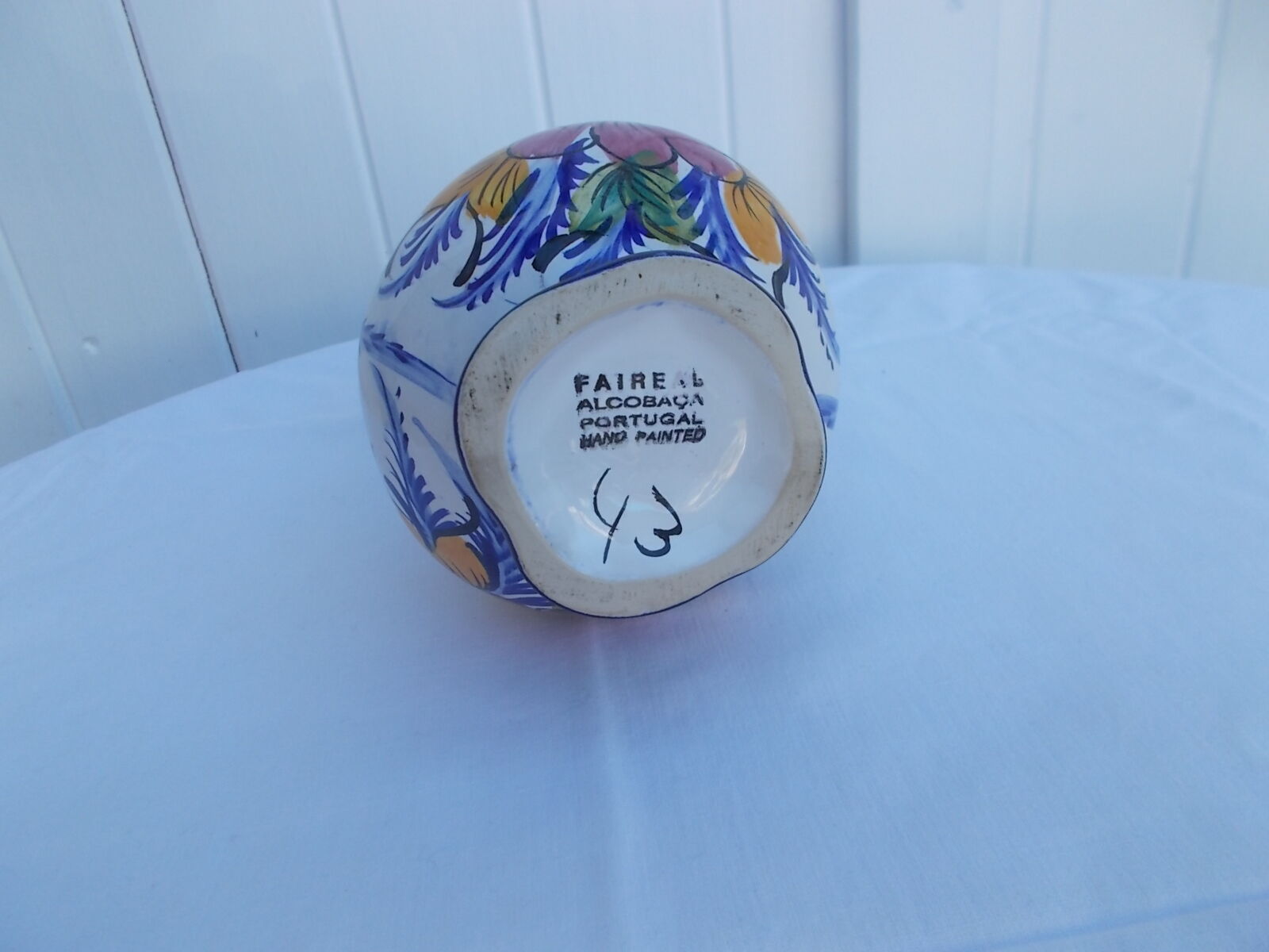 Earthenware vase Portugal