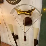 Vintage parachute sconce