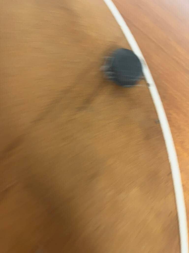 Miroir rond Space Age vintage