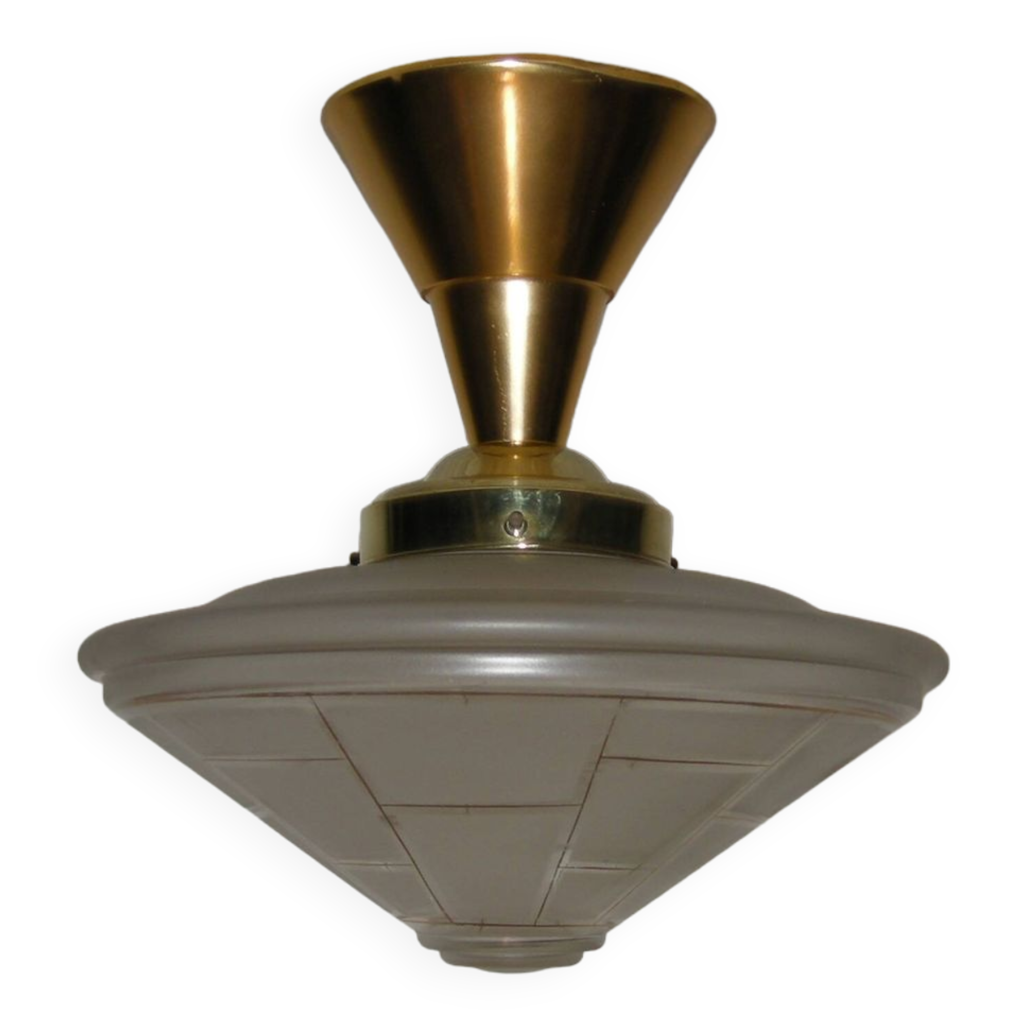 Lustre toupie des années 40 - 50