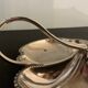 Walker Silver Metal Aperitif Dish - Sheffield Hall England Art Deco 1920