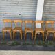(Lot) 5 Bistro Chairs Luterma (Honey)