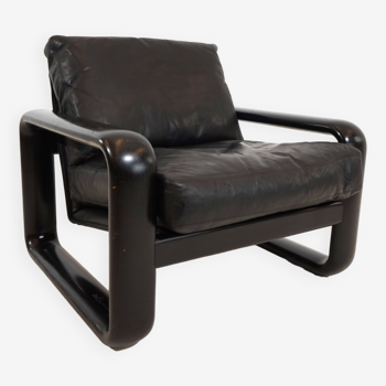 Fauteuil en cuir Rosenthal Hombre par Burkhard Vogtherr