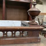 Showcase library in solid walnut Showcase Napoleon III XIX century