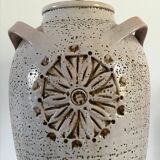 Vintage ceramic lamp by Aldo Londi for Bitossi Italy 1960s