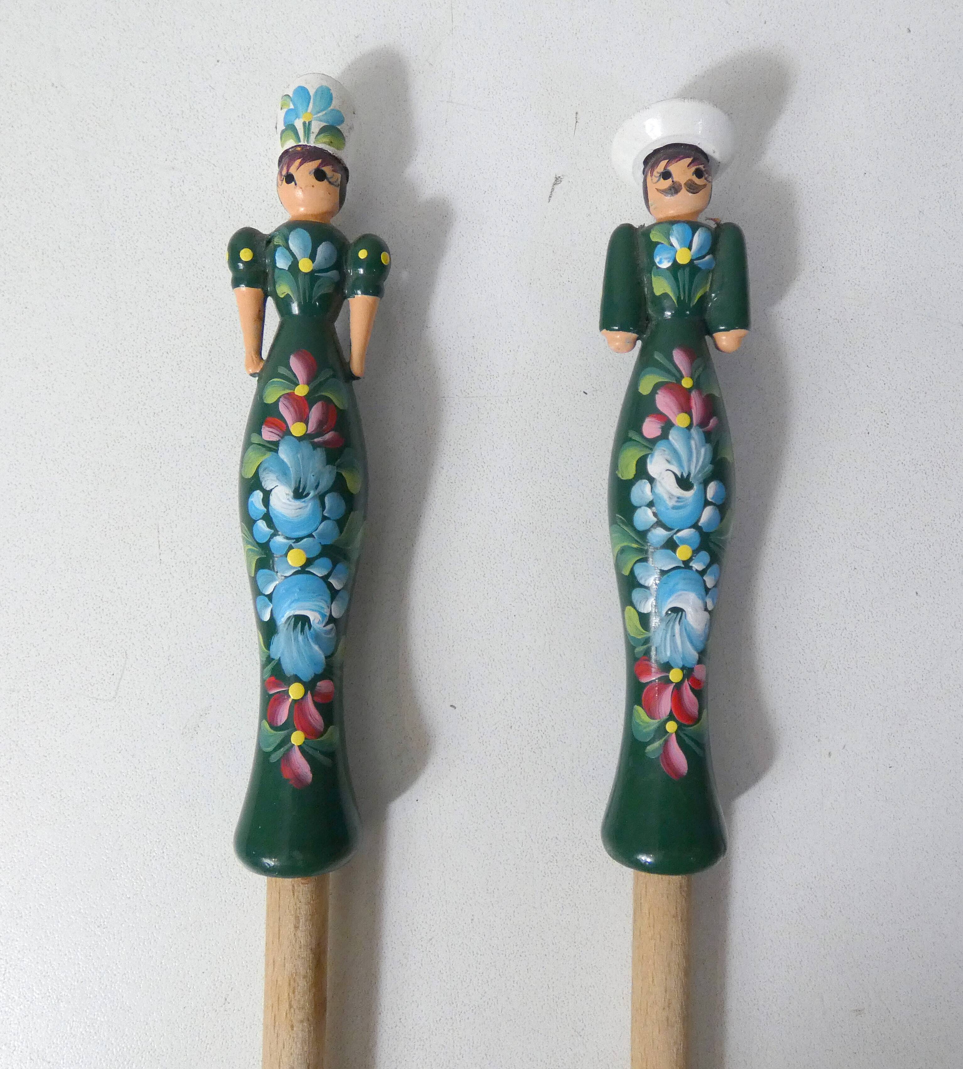 wooden salad servers
