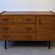 Scandinavian teak dresser/vanity from the 1960s.