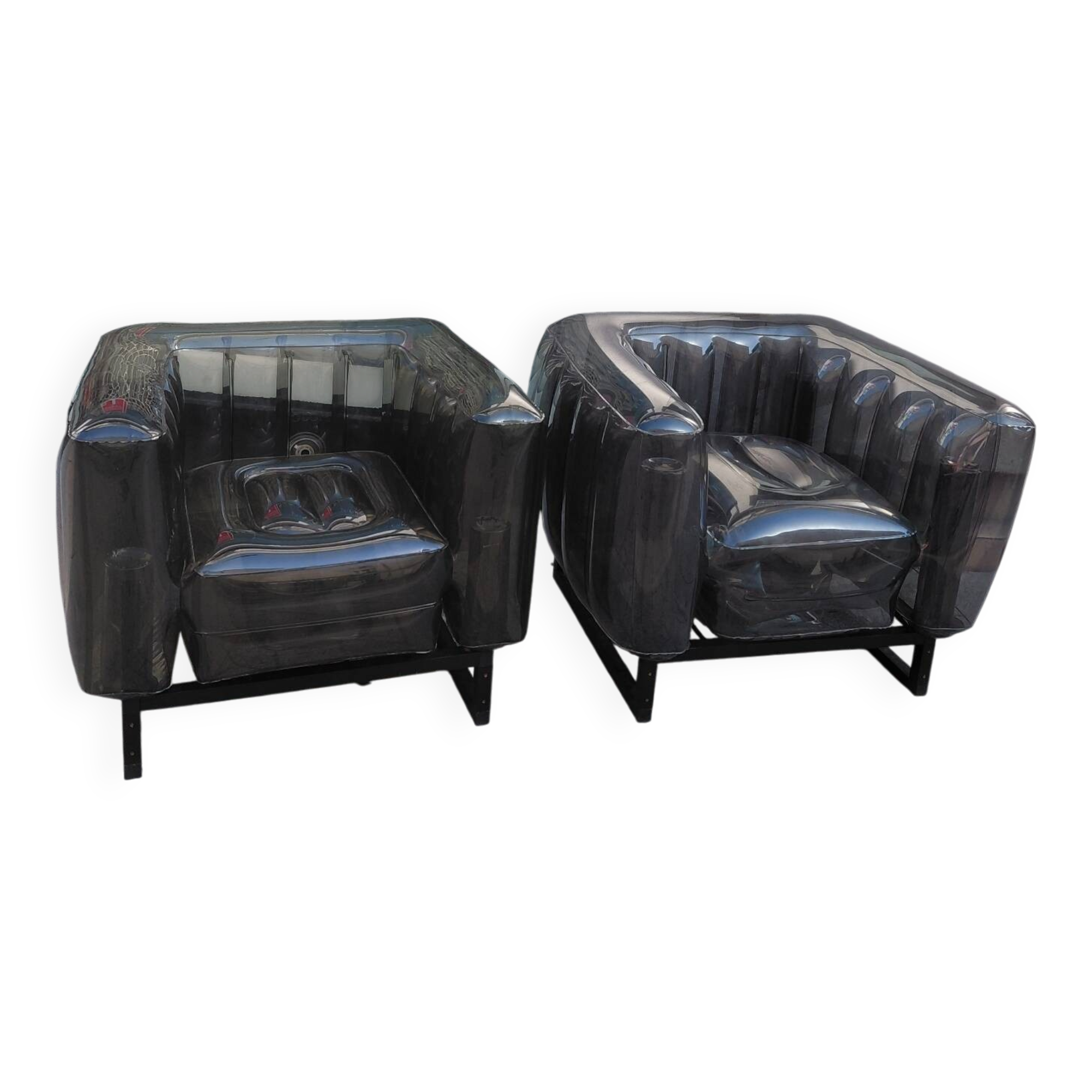 Pair of mojow armchairs