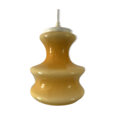 Vintage opaline pendant lamp 60s