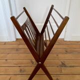 Scandinavian vintage magazine rack