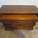 Rare - Pretty English chest of drawers - 3 drawers - solid wood "tomb" chest of drawers - Sourisseau cabinetmaker