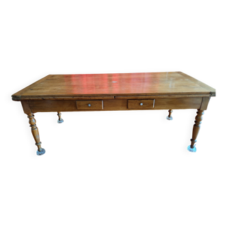 Cherry wood table