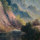 <Valle alpina>, peintre du 19ème siècle
