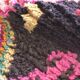 Colorful Berber Rug - 219 x 88 cm