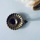 Old brass candlestick