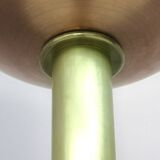 Brass, Copper and Black Marble Floor Lamp "Lampione" by Carmelo La Gaipa