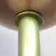 Brass, Copper and Black Marble Floor Lamp "Lampione" by Carmelo La Gaipa