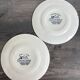 Set of 2 England's Heritage porcelain plates