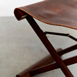 Sergio rodriguez folding chair & ottomane for oca