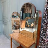 Miroir triptyque Art Déco lumineux