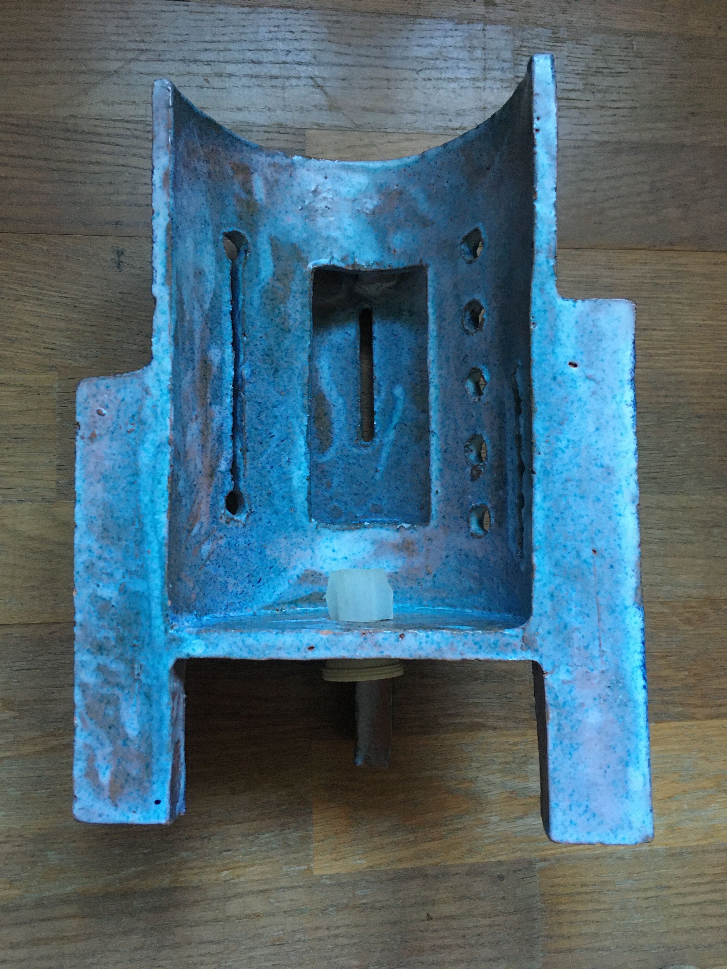 Ceramics sconce by Louis Yves Bonnet, 1950s