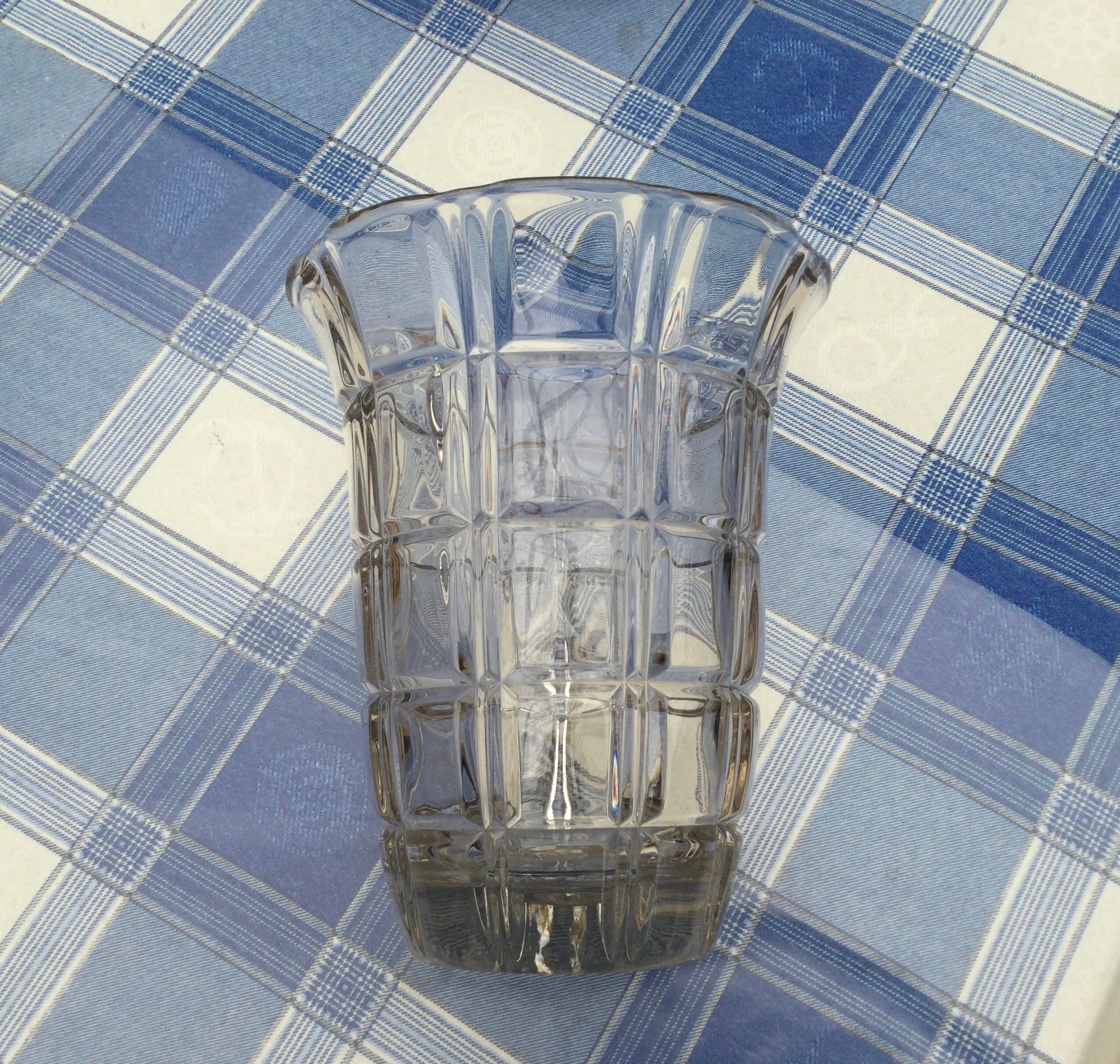 Crystal vase 60s/70s