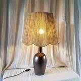 Glazed ceramic lamp