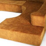 Vintage Modular corner sofa by Giovannetti Collection Italy 1990s