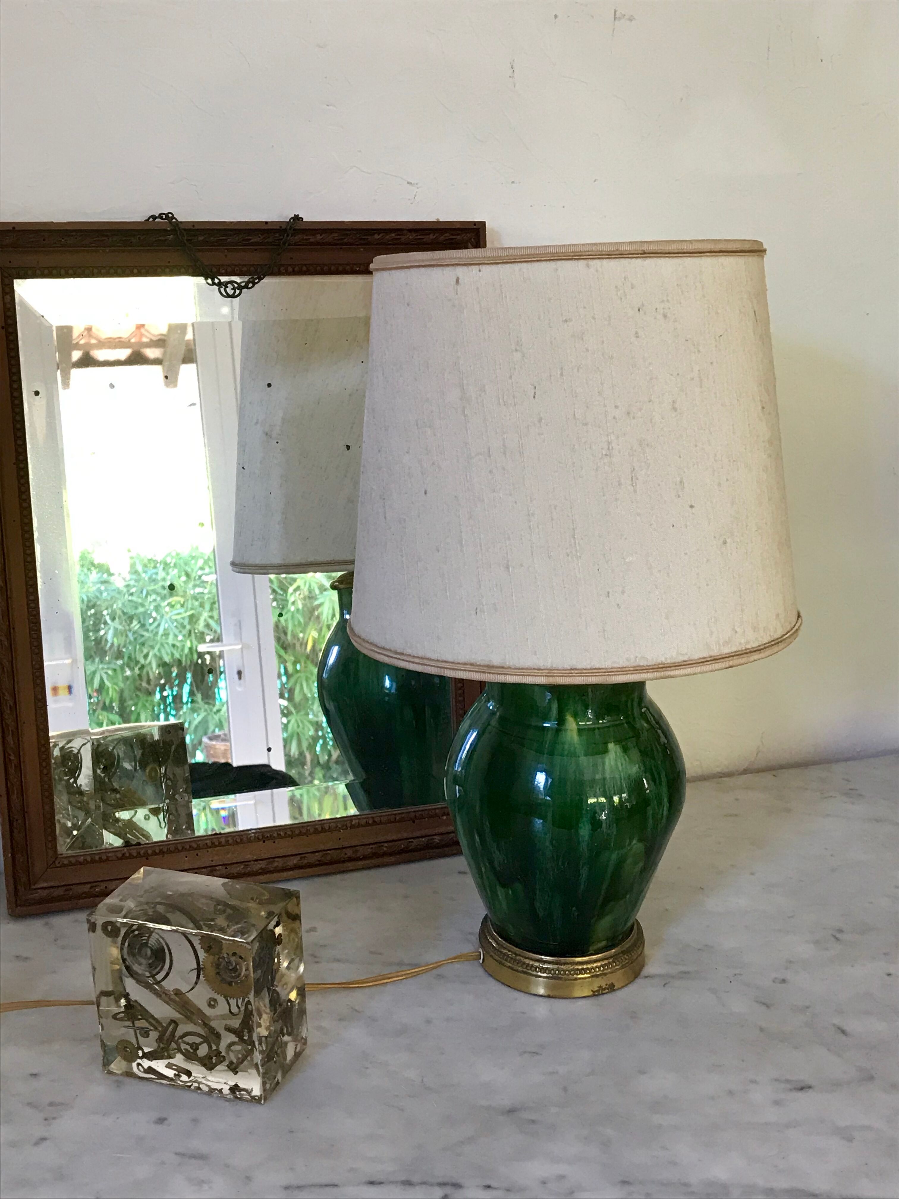 Vintage ceramic lamp