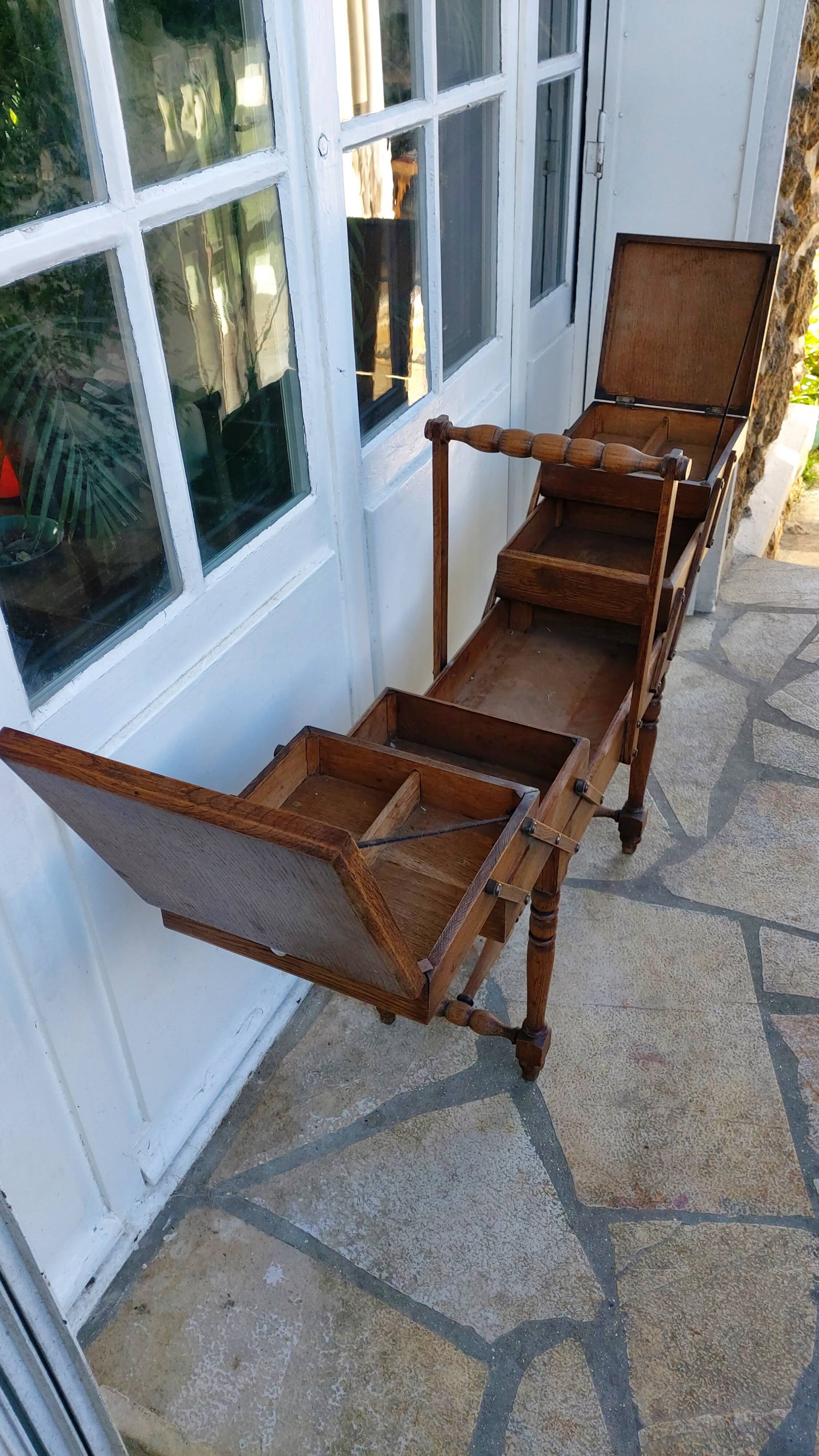 Vintage sewing worker